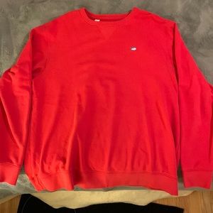 Red Southern Tide crew neck sweater